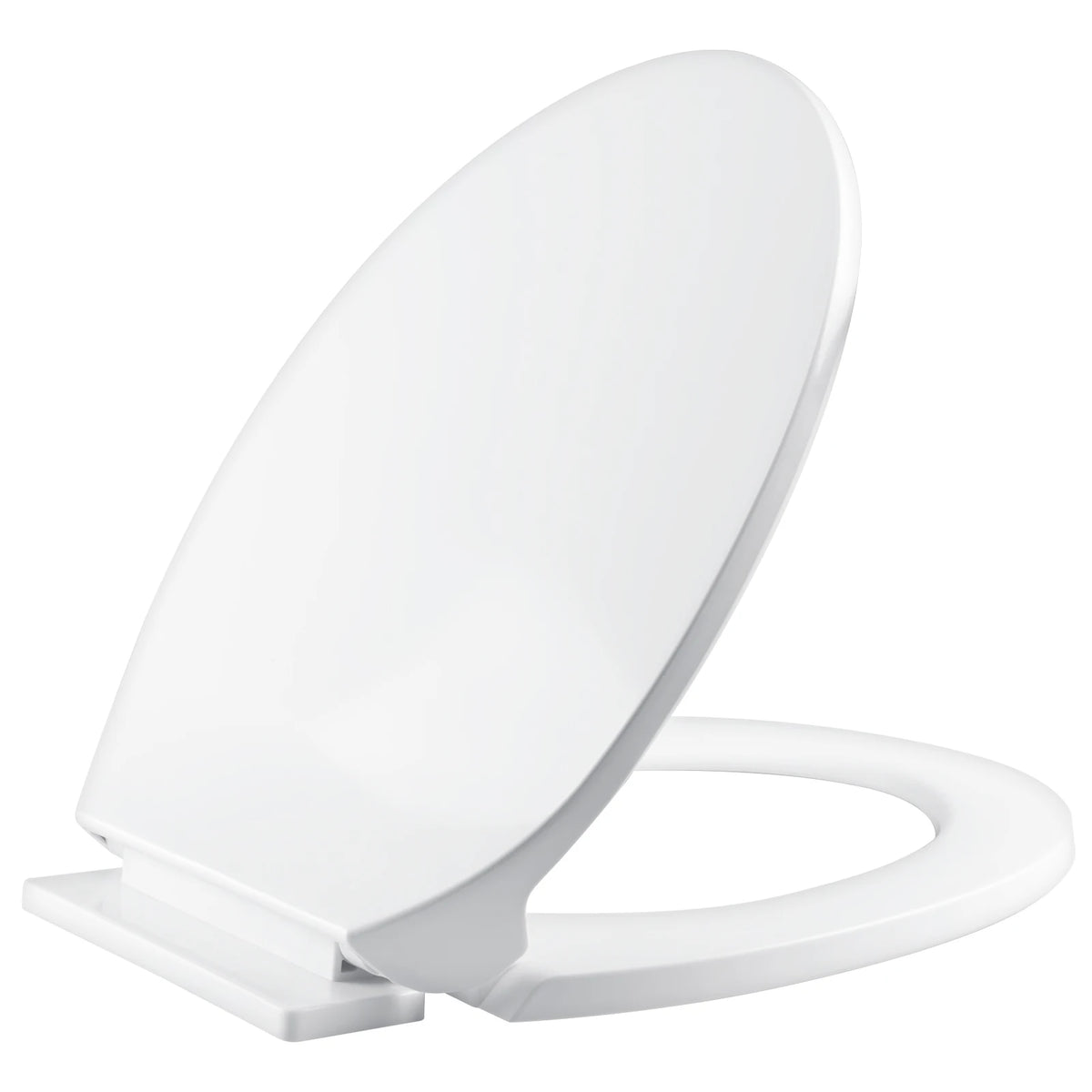 Toilet Seats with Slow Close Hinges Cover Toilet Accessory Portable Slow Down Seat Cover Bathroom Fixture Toilet Parts