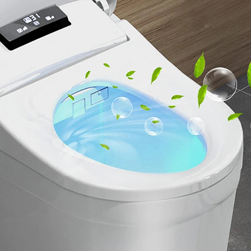 EcoFresh D U-shape Smart Toilet Seat Electric Bidet Cover Smart Night Light Intelligent Bidet Sprayer Heat Clean Dry Massage