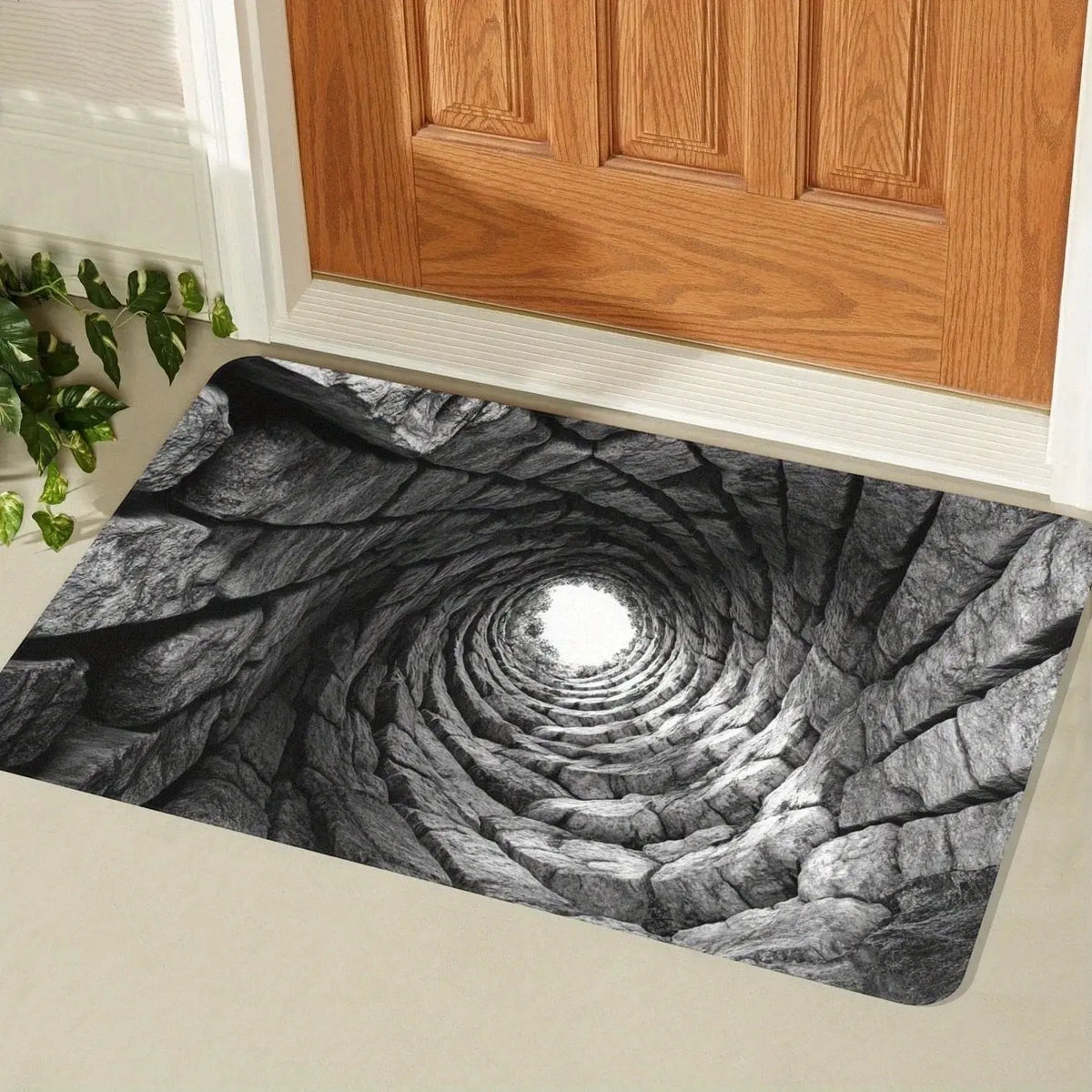 3D Visual Effect Waterproof Floor Mat Bathroom Door Rug Washable Living Room Decoration Trap Carpet Anti-slip Rugs for Bedroom
