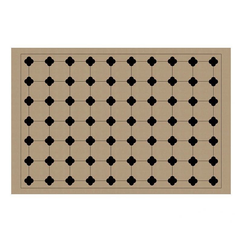 Light Luxury Retro Living Room Decoration Rugs Large Area Bedroom Carpet Cloakroom Dressing Table Rug Soft Thick Plush Carpets