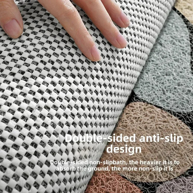 Bathroom Shower Anti Slip Mat, Environmentally Friendly PVC Bath Mats, Home Outdoor Doormat, DIY Cutting Door Mat