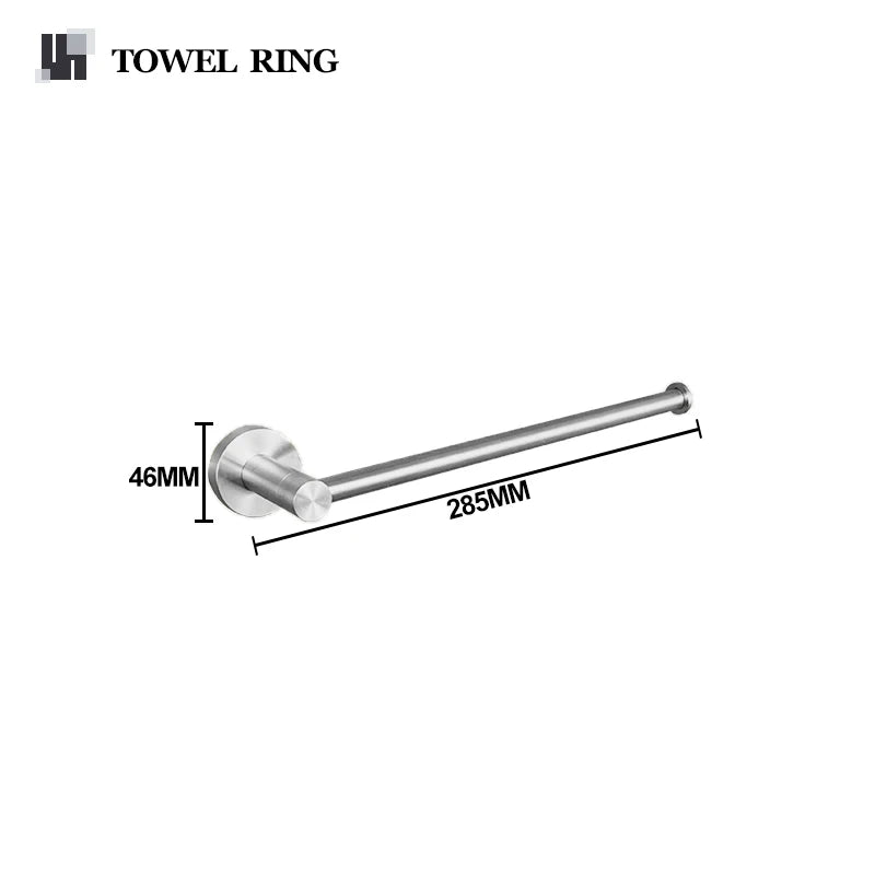 Brushed Nickel Bathroom Accessories Towel Bar Bath Robe Hook Brass Knurled Bathroom Hardware Set Shelf for Towels Paper Tissue