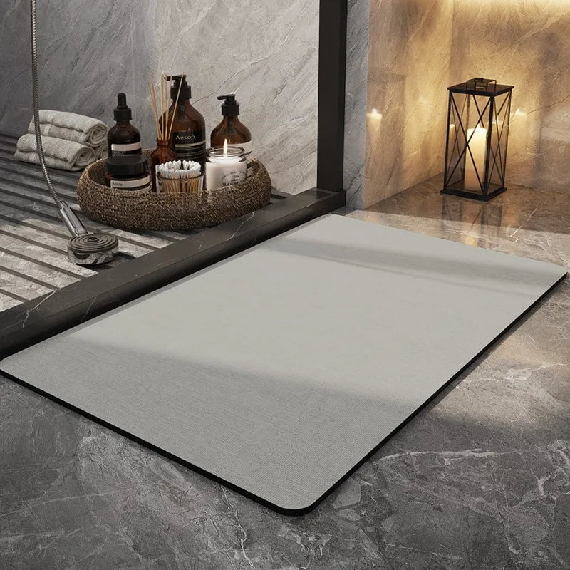 Bathroom Carpet Home Decoration Bath Absorbent Marbling Floor Mat Toilet Rug Doormat Non-slip Foot Mats