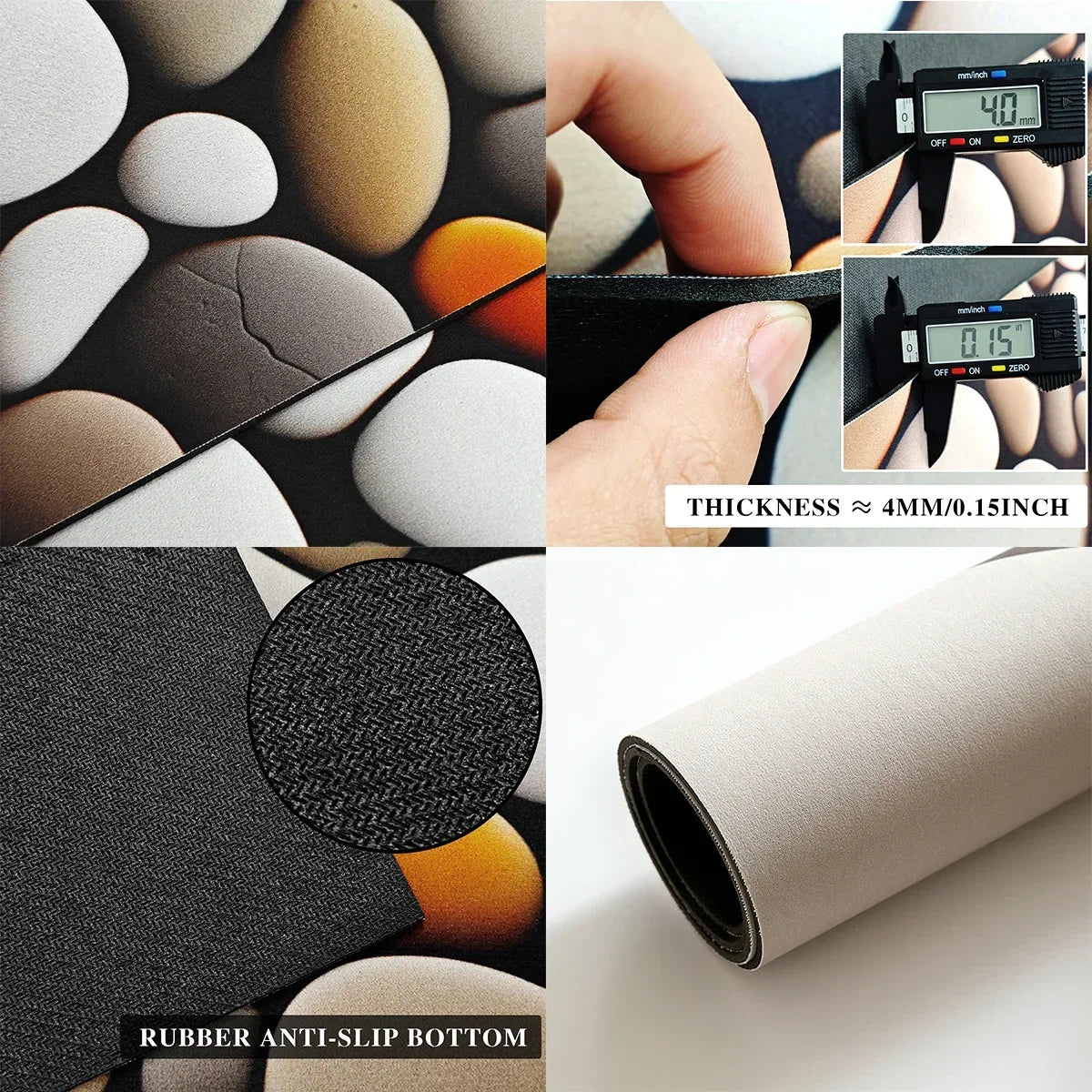 Bathroom Carpet Home Decoration Bath Absorbent Marbling Floor Mat Toilet Rug Doormat Non-slip Foot Mats