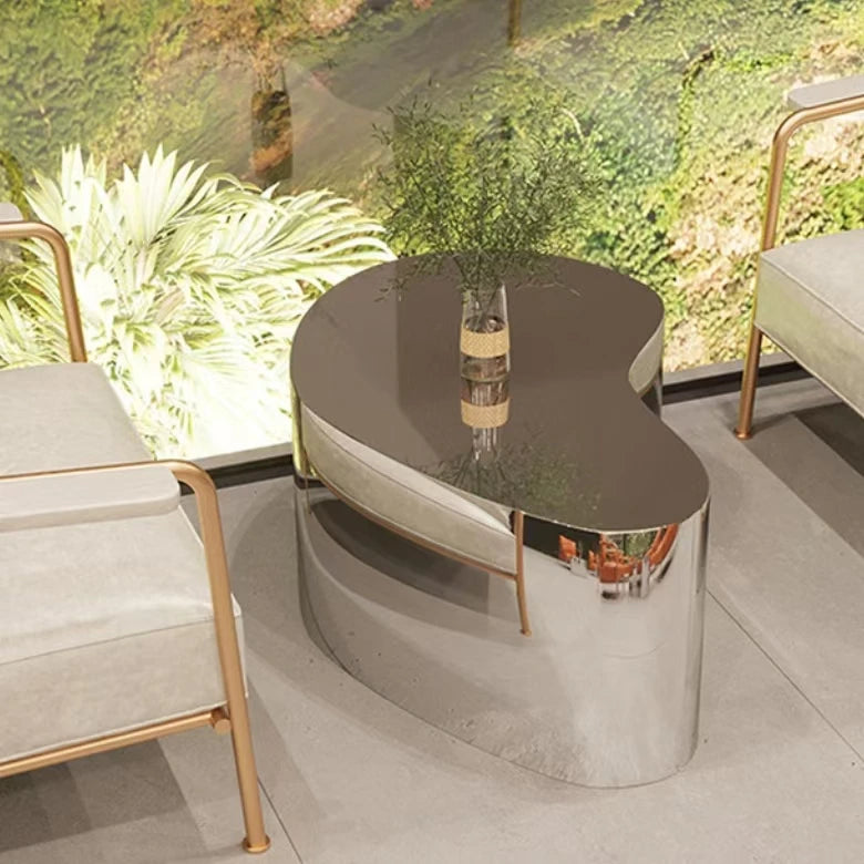 Metal Luxury Coffee Table Decoration Living Room Designer Side Table Moving Standing Nordic Couchtisch Lounge Suite Furniture