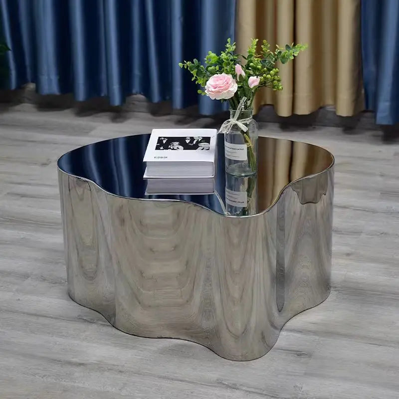 Metal Luxury Coffee Table Decoration Living Room Designer Side Table Moving Standing Nordic Couchtisch Lounge Suite Furniture