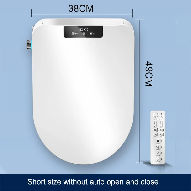 EcoFresh D U-shape Smart Toilet Seat Electric Bidet Cover Smart Night Light Intelligent Bidet Sprayer Heat Clean Dry Massage